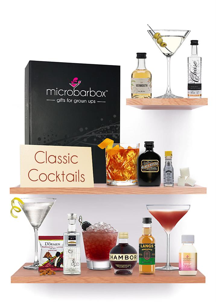 Classic Cocktail box contents